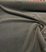 Charcoal Solid Soft Polyester Upholstery Fabric - Charcoal Solid, 56" Width (1 Yard)