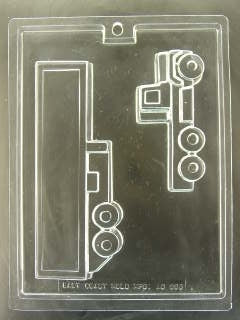 Semi-Trailer Truck Chocolate Mold