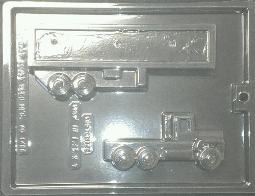 Semi-Trailer Truck Chocolate Mold