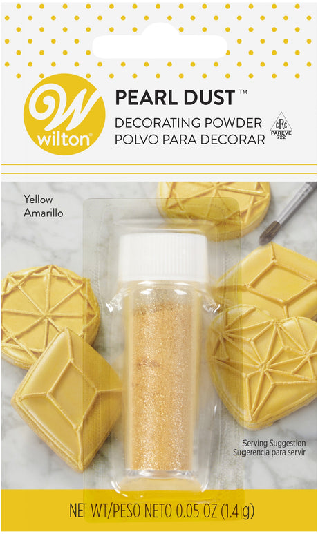 Wilton Yellow Pearl Dust – 0.05 oz.