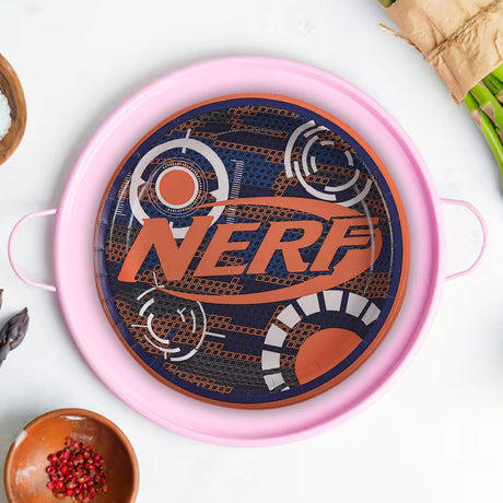 8 Count Nerf Party Paper Dinner Plates Durable Disposable Supplies Kids Birthday 9"