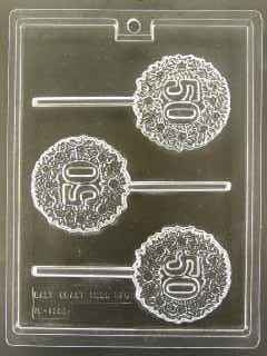 Happy Anniversary Wreath Pop 50 Chocolate Mold - ECAO1208