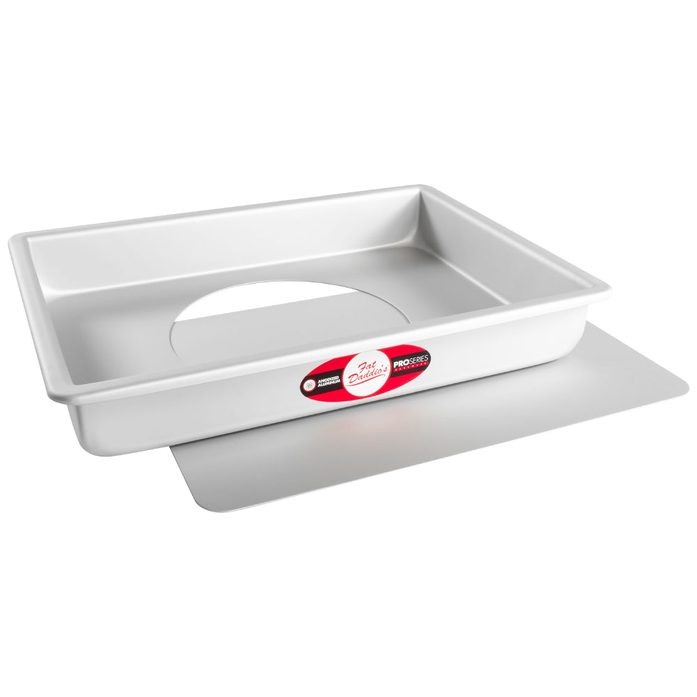 Fat Daddio's Anodized Aluminum Cheesecake Pan, 9" x 13" x 2" Deep