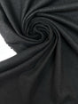 Wool Tweed Melange Gray Black