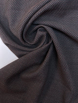 Wool Stretch Polka Dot Fabric