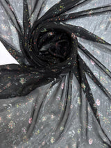 Silk Chiffon Floral Multicolour