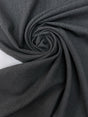 Wool Crepe Fabric Gray