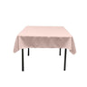 48X48 Square Poly Poplin Tablecloth Polyester Fabric - Solid Color, 48" X 48" (1 Piece)