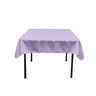 48X48 Square Poly Poplin Tablecloth Polyester Fabric - Solid Color, 48" X 48" (1 Piece)