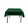 48X48 Square Poly Poplin Tablecloth Polyester Fabric - Solid Color, 48" X 48" (1 Piece)