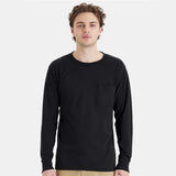 Workwear Long Sleeve Crewneck Pocket T-Shirt