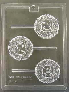 Happy Anniversary Wreath Pop 70 Chocolate Mold - ECAO1211
