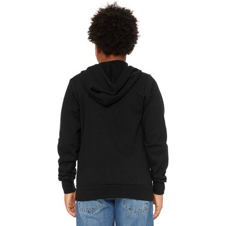 Image 1: Bella Canvas Toddler Sponge Fleece Full-Zip HoodieImage 2: Soft fleece zip hoodie for toddlersImage 3: Comfortable kids full zip sweatshirtImage 4: Blank toddler hoodie for printingImage 5: Premium Bella Canvas kids apparelImage 6: Cozy toddler fleece jacket