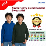 Gildan® Youth Heavy Blend Hooded Sweatshirt