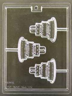Celebration Cake Pop 1 Chocolate Mold - ECAO1156