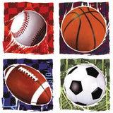 All Star Sports Variety Football, Soccer, Basketball, and Baseball Edible Image PhotoCake