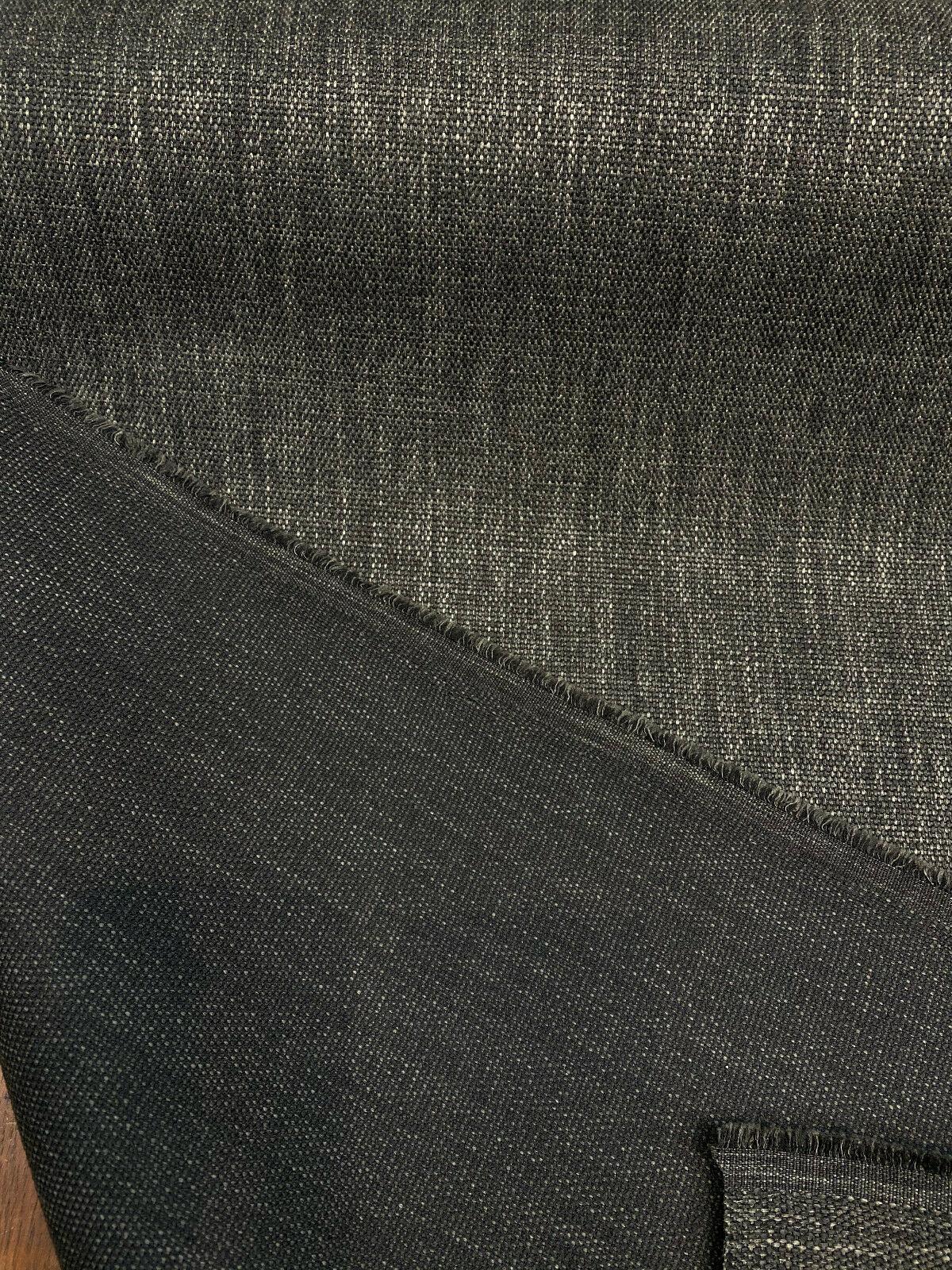 Dorell Key Largo Chenille Fabric - Graphite Brown, Plain, 55" Width (By The Yard)