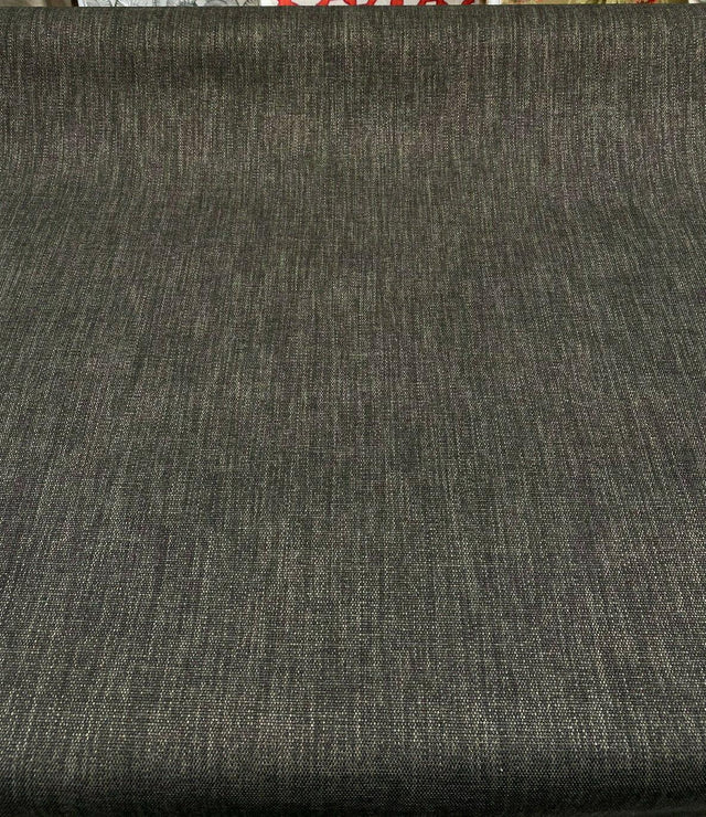 Dorell Key Largo Chenille Fabric - Graphite Brown, Plain, 55" Width (By The Yard)