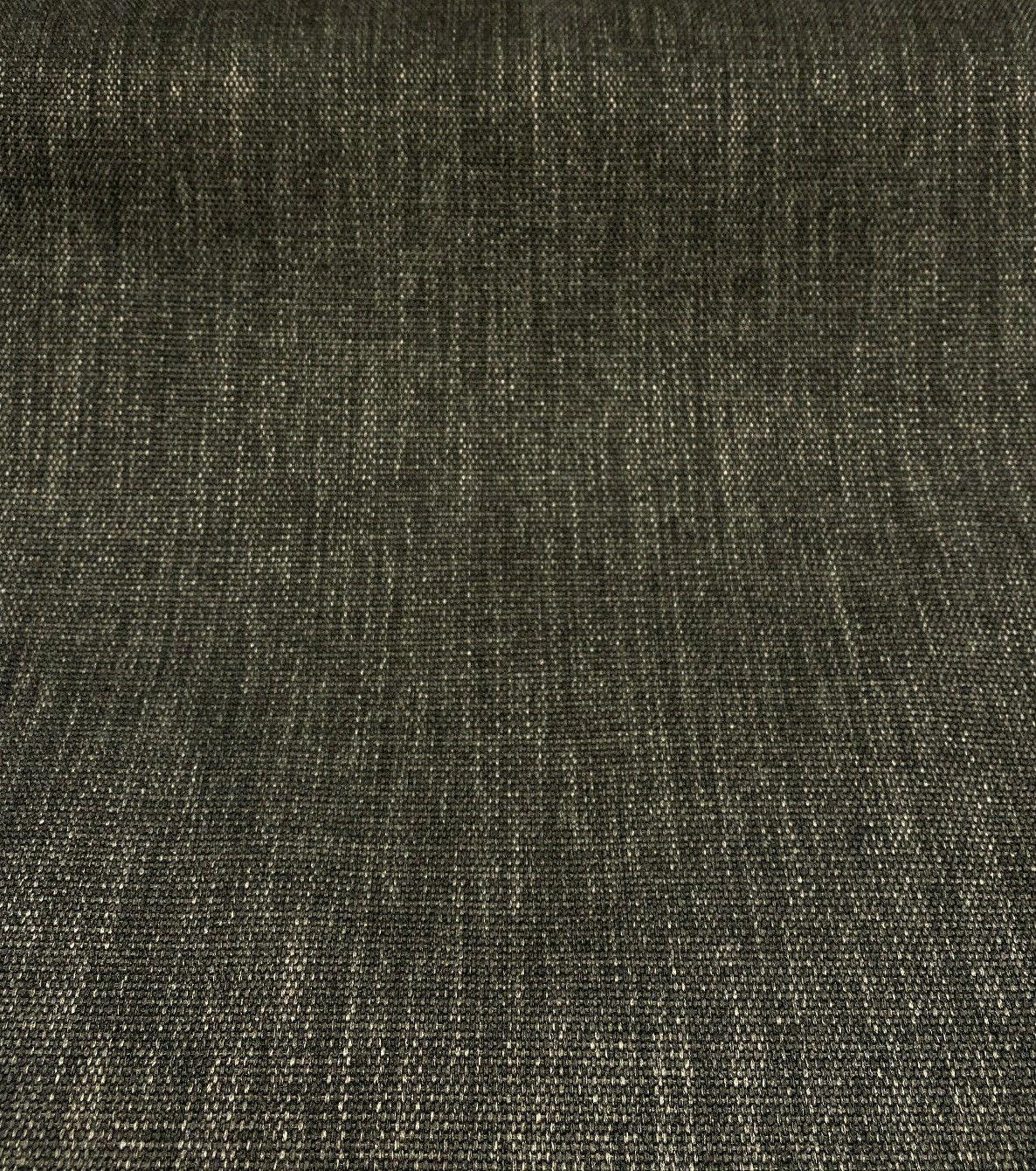 Dorell Key Largo Chenille Fabric - Graphite Brown, Plain, 55" Width (By The Yard)