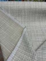 Longport Gray Chenille Upholstery Fabric - Gray And White Blend, 54.5" Width (1 Yard)