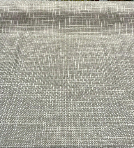 Longport Gray Chenille Upholstery Fabric - Gray And White Blend, 54.5" Width (1 Yard)