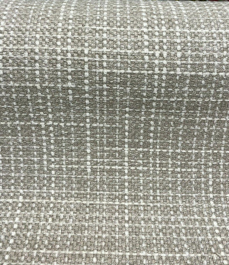 Longport Gray Chenille Upholstery Fabric - Gray And White Blend, 54.5" Width (1 Yard)