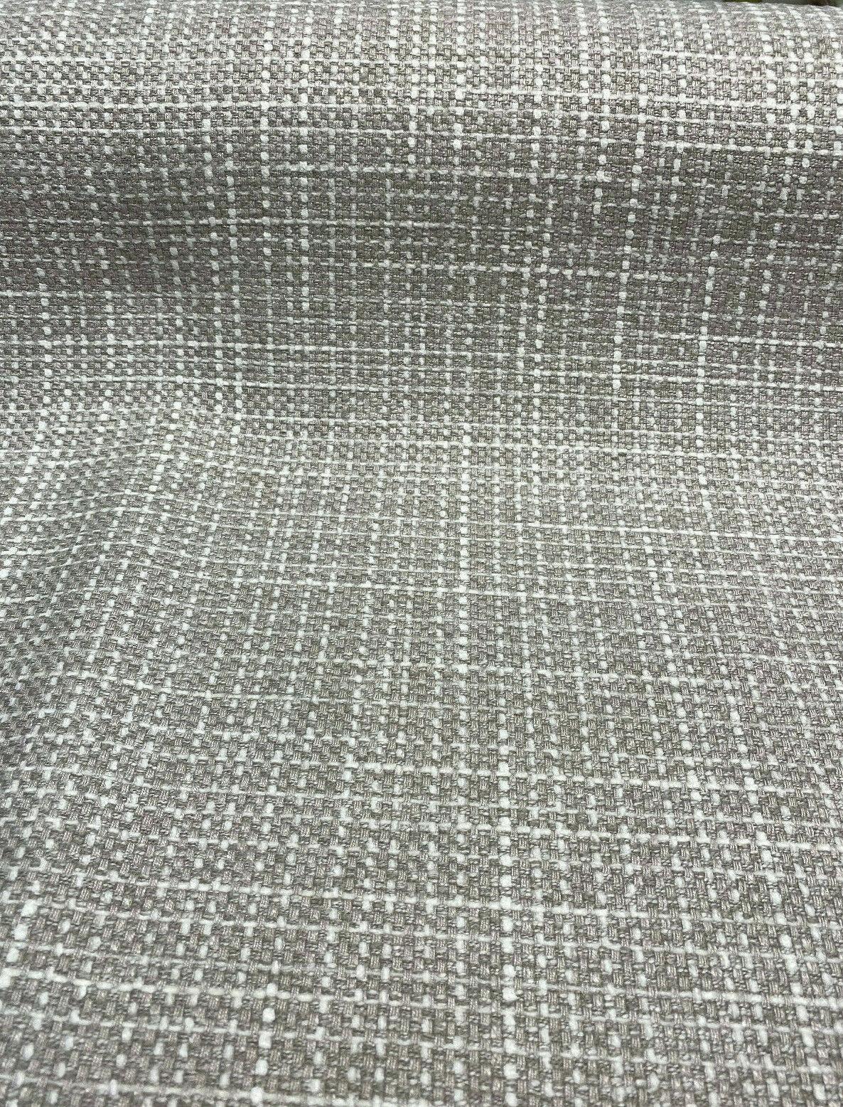 Longport Gray Chenille Upholstery Fabric - Gray And White Blend, 54.5" Width (1 Yard)