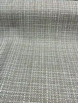 Longport Gray Chenille Upholstery Fabric - Gray And White Blend, 54.5" Width (1 Yard)