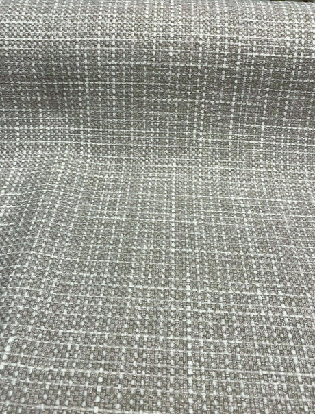Longport Gray Chenille Upholstery Fabric - Gray And White Blend, 54.5" Width (1 Yard)