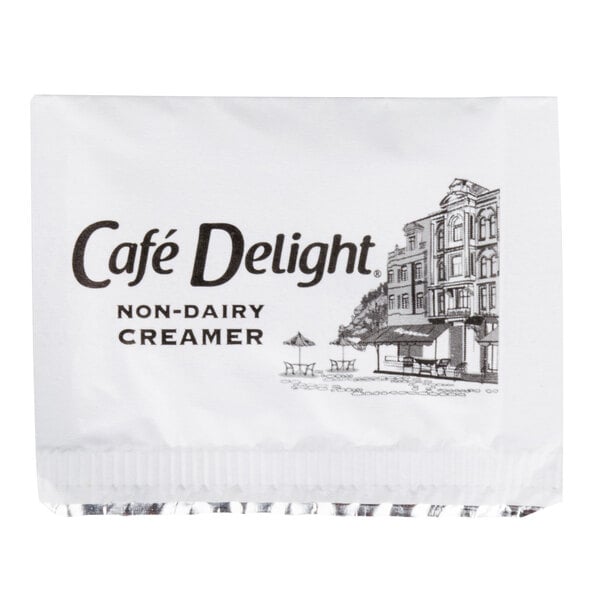 Cafe Delight Non-Dairy Creamer Single Serve Packet - 1,000/Case