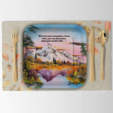 8 Count Bob Ross Classic Paper Dessert Plates Inspirational Party Supplies 7 Inch