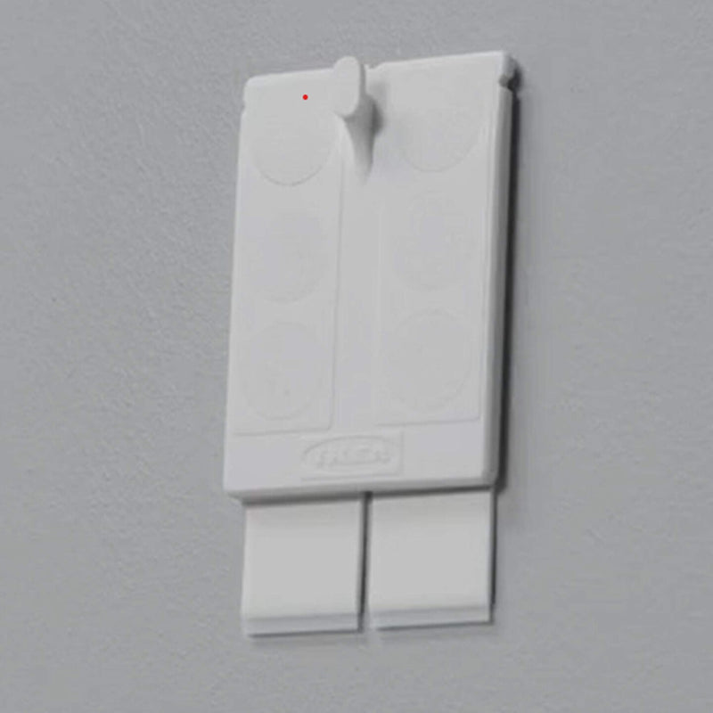 White Adhesive Hook for Frames – No Drilling Needed for Easy Picture Hanging
