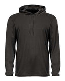Badger Unisex B-Core Hooded Long Sleeve T-Shirt