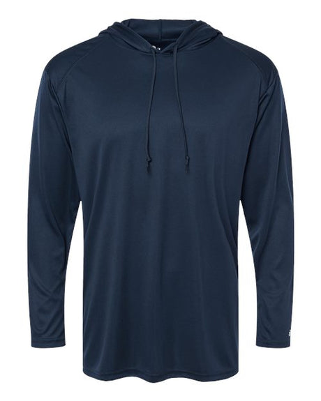 Badger Unisex B-Core Hooded Long Sleeve T-Shirt