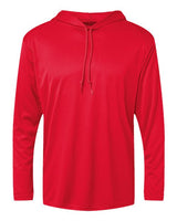 Badger Unisex B-Core Hooded Long Sleeve T-Shirt