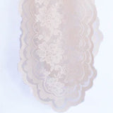 10 Pieces Blush Pink Caspari Lace Chair Sashes Elegant Wedding Decor 9" x 108"