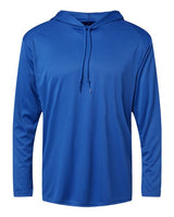 Badger Unisex B-Core Hooded Long Sleeve T-Shirt
