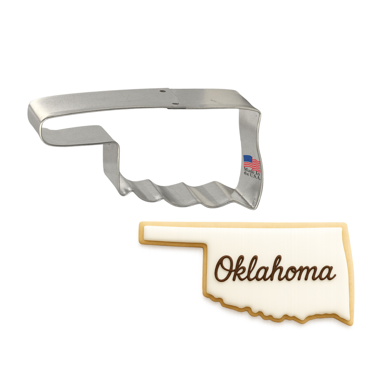 Oklahoma Cookie Cutter 3.5 in B1061