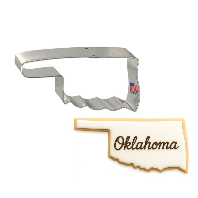 Oklahoma Cookie Cutter 3.5 in B1061