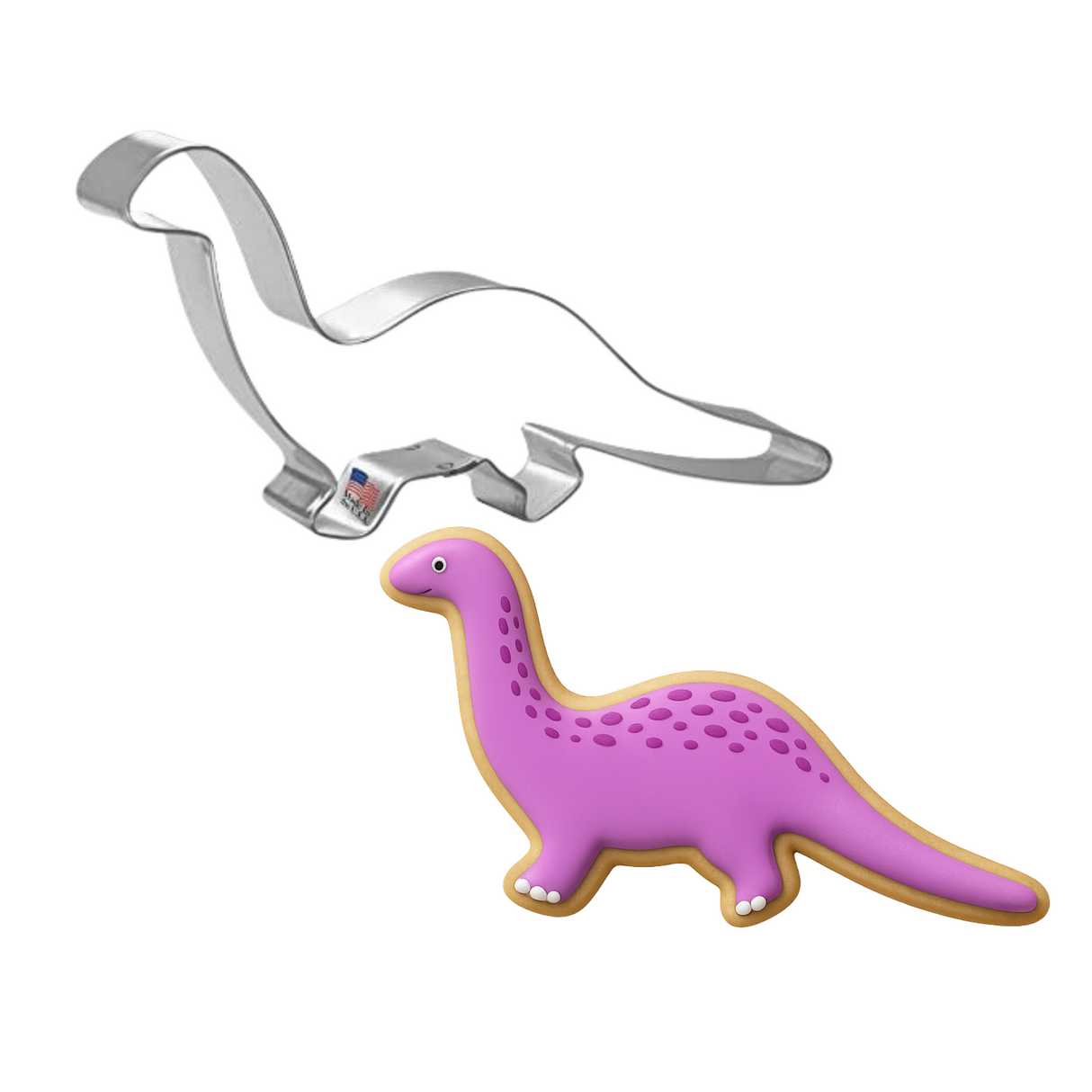 Apatosaurus Dinosaur Cookie Cutter 7.25 in B1125