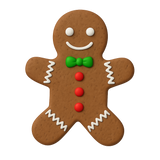 Gingerbread Man Cookie Cutter 3.5 in B1174