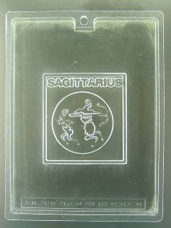 Sagittarius Astrology Zodiac Horoscope Square Chocolate Mold - ECAO400