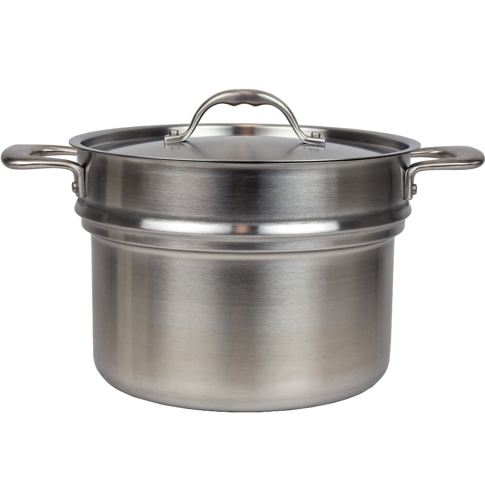 Update International Stainless Steel Double Boiler, 16 Quart