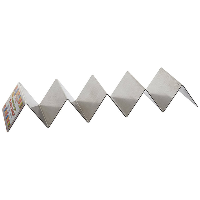 Winco Stainless Steel Taco Holder, 4-5 Compartments