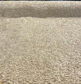 Italian Faux Sheepskin Upholstery Fabric - Toast Beige Natural, 60" Width (1 Yard)