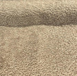 Italian Faux Sheepskin Upholstery Fabric - Toast Beige Natural, 60" Width (1 Yard)