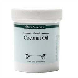 Natural Coconut Oil - 4 Ounces