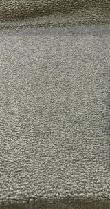 Italian Faux Sheepskin Fabric - Gray, 54" Width (1 Yard)