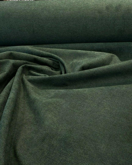 Fabricut Sensation Performance Upholstery Fabric - Forest Green, Very Heavyweight, 54" Width (1 Yard)