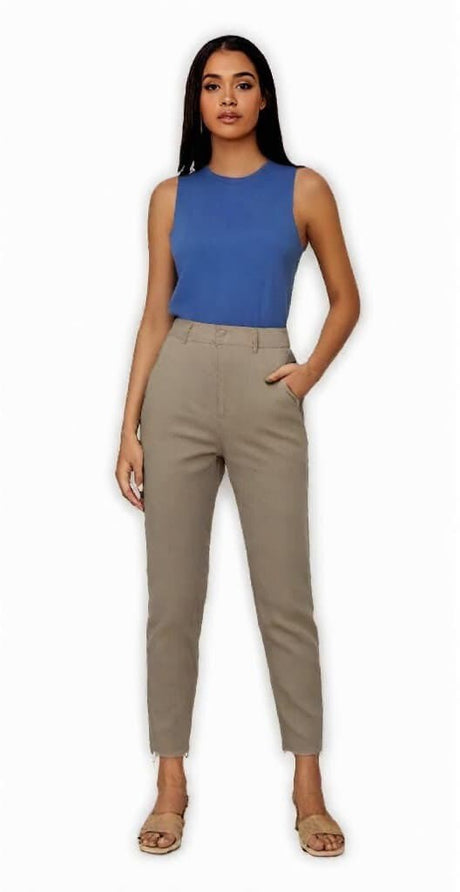 BELLA + CANVAS® Women's Racerback Crew Neck Crop Tank Top